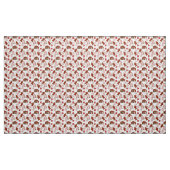 Niedliches Weihnachtsgebäck-Muster Stoff (Yard (91,4 cm))