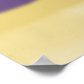 Niedliches Weihnachtsgebäck Poster (Ecke)