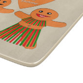 Niedliches Weihnachtsgebäck Schneidebrett (Ecke)