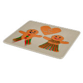 Niedliches Weihnachtsgebäck Schneidebrett (Ecke)