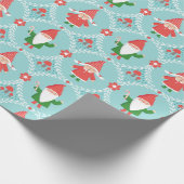 Niedliches Weihnachtsgeburtspapier Geschenkpapier (Ecke)