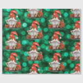 Niedliches Weihnachtsgeburtspapier Geschenkpapier (Flach)