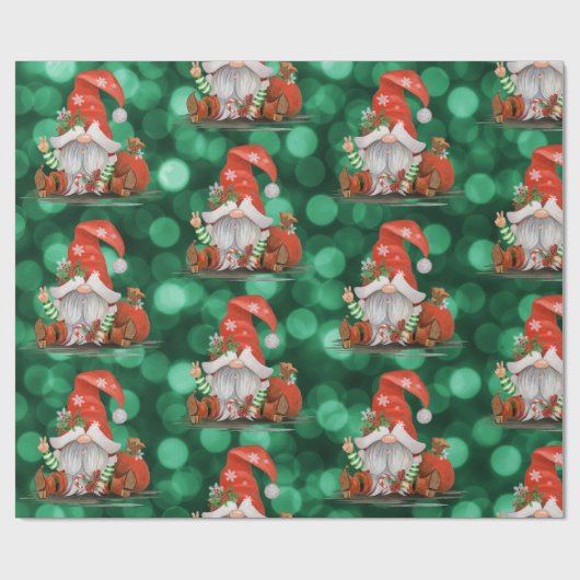 Niedliches Weihnachtsgeburtspapier Geschenkpapier (Flach)