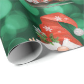 Niedliches Weihnachtsgeburtspapier Geschenkpapier (Rolleneckpunkt)