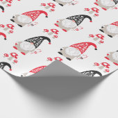 Niedliches Weihnachtsgeburtspapier Geschenkpapier (Ecke)