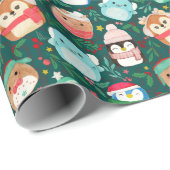 Niedliches Weihnachtsgeschenk für Wasserfarben Sof Geschenkpapier (Rolleneckpunkt)