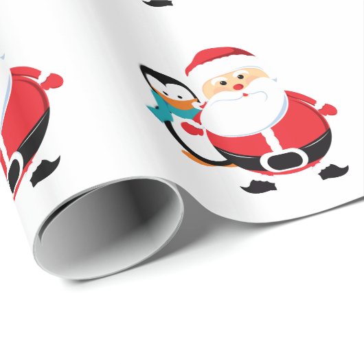 Niedliches Weihnachtsgeschenk Geschenkpapier (Rolleneckpunkt)