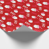 niedliches Weihnachtsgeschenk Geschenkpapier (Ecke)