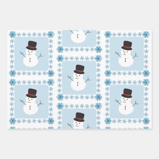 Niedliches Weihnachtsgeschenk Geschenkpapier Set (Vorderseite 2)