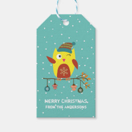 Niedliches Weihnachtsgeschenk nach Maß Geschenkanhänger