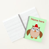 Niedliches Weihnachtsgeschenk Notizbuch (Innenseite)