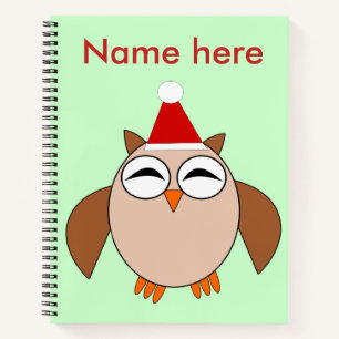 Niedliches Weihnachtsgeschenk Notizbuch