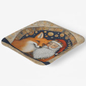 Niedliches Weihnachtsgeschenk Pappteller (Gewinkelt)