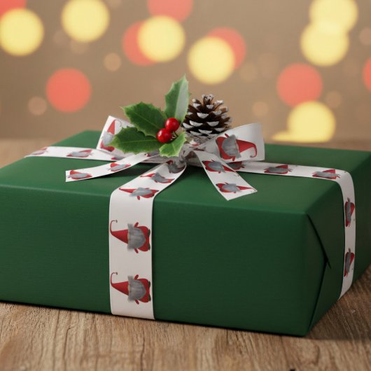 Niedliches Weihnachtsgeschenk Satinband