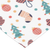 Niedliches Weihnachtsgeschenk Tischdecke (Schrägansicht)