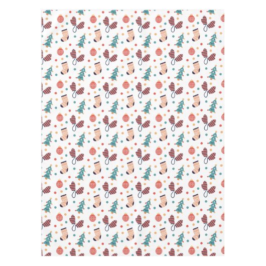 Niedliches Weihnachtsgeschenk Tischdecke (Vorderseite)