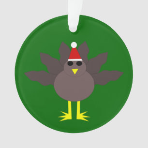 Niedliches Weihnachtsgeschenk Türkei Acrylschmuck Ornament
