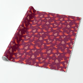 Niedliches Weihnachtsgeschenk Wrapping Papier Geschenkpapier (Ungerollt)