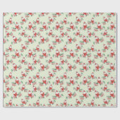 Niedliches Weihnachtsgeschenkpapier Geschenkpapier (Flach)