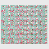 Niedliches Weihnachtsgeschenkpapier von Santa Peng Geschenkpapier (Flach)