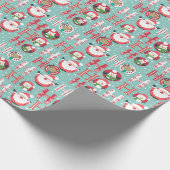 Niedliches Weihnachtsgeschenkpapier von Santa Peng Geschenkpapier (Ecke)