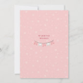 Niedliches Weihnachtshelfer Kleines Mädchen Weihna Feiertagskarte (Rückseite)