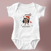 Niedliches Weihnachtskaul Baby Strampler