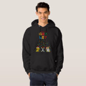 Niedliches Weihnachtskleid Hoodie (Vorne ganz)