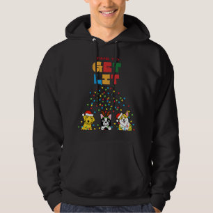 Niedliches Weihnachtskleid Hoodie
