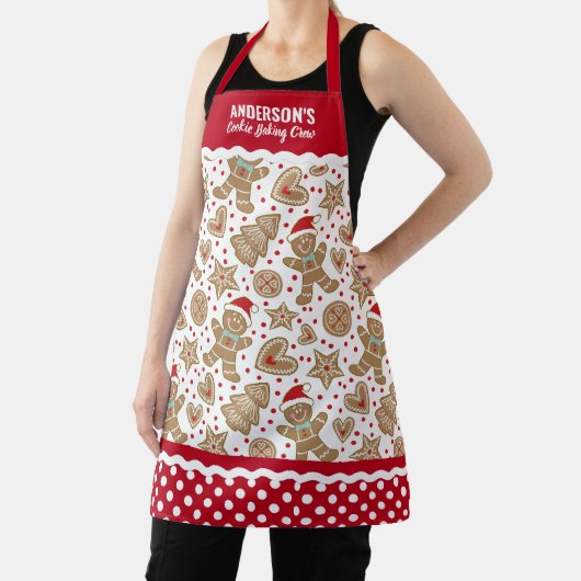 Niedliches Weihnachtskochen Backen Crew Schürze (InSitu)