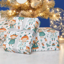 Niedliches Weihnachtsmädchen