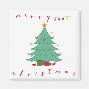 Niedliches Weihnachtsmagnet Kawaii Christmas Tre Magnet