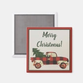 Niedliches Weihnachtsmagnet Magnet (Vorderseite/Rückseite)