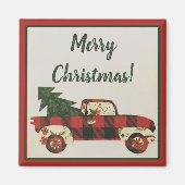 Niedliches Weihnachtsmagnet Magnet (Vorne)