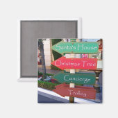 Niedliches Weihnachtsmagnet! Magnet (Vorderseite/Rückseite)