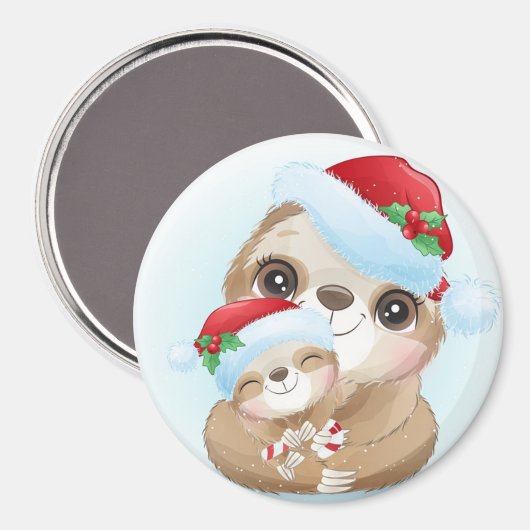 Niedliches Weihnachtsmagnet Magnet (Vorderseite/Rückseite)