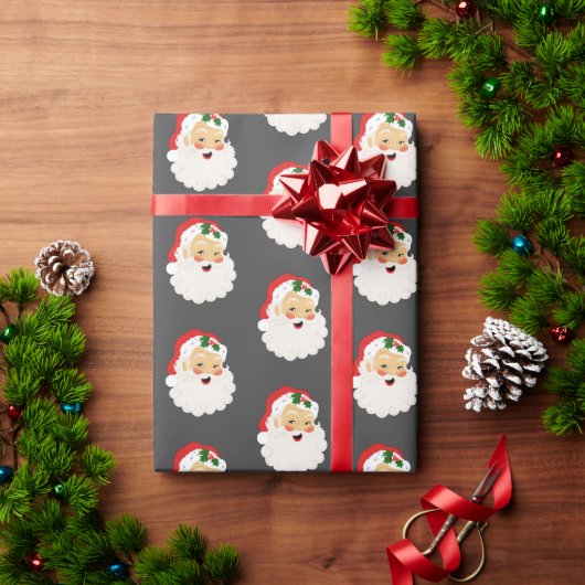 Niedliches Weihnachtsmann-Claus-Umschlagpapier Geschenkpapier (Feiertagsgeschenk)