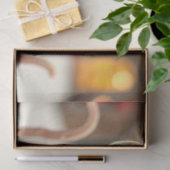 Niedliches Weihnachtsmauszettel Seidenpapier (Geschenk)