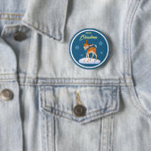 Niedliches Weihnachtsmotiv Button (Beispiel)
