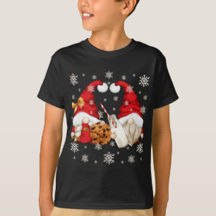 Niedliches Weihnachtsmotiv mit Santa Milo und Coo T-Shirt