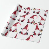 Niedliches Weihnachtsmuster Geschenkpapier (Ungerollt)