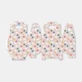 Niedliches Weihnachtsmuster Geschenkschachtel (Ungefaltet)