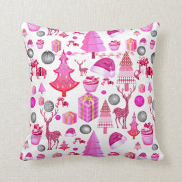 Niedliches Weihnachtsmuster Kissen