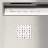 Niedliches Weihnachtsmuster Magnet (In Situ (Geschirrspüler))