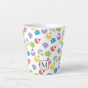 Niedliches Weihnachtsmuster Milchtasse