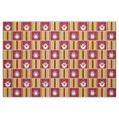 Niedliches Weihnachtsmuster mit Schneemännern und Stoff (Fat Quarter (45,7 x 55,9 cm))