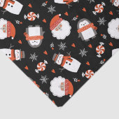 Niedliches Weihnachtsmuster Seidenpapier (Detail)