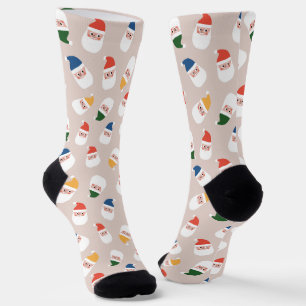 Niedliches Weihnachtsmuster Socken