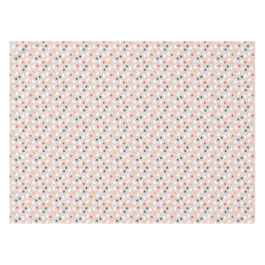 Niedliches Weihnachtsmuster Tischdecke (Vorderseite (Horizontal))