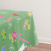 niedliches Weihnachtsmuster Tischdecke (Beispiel)
